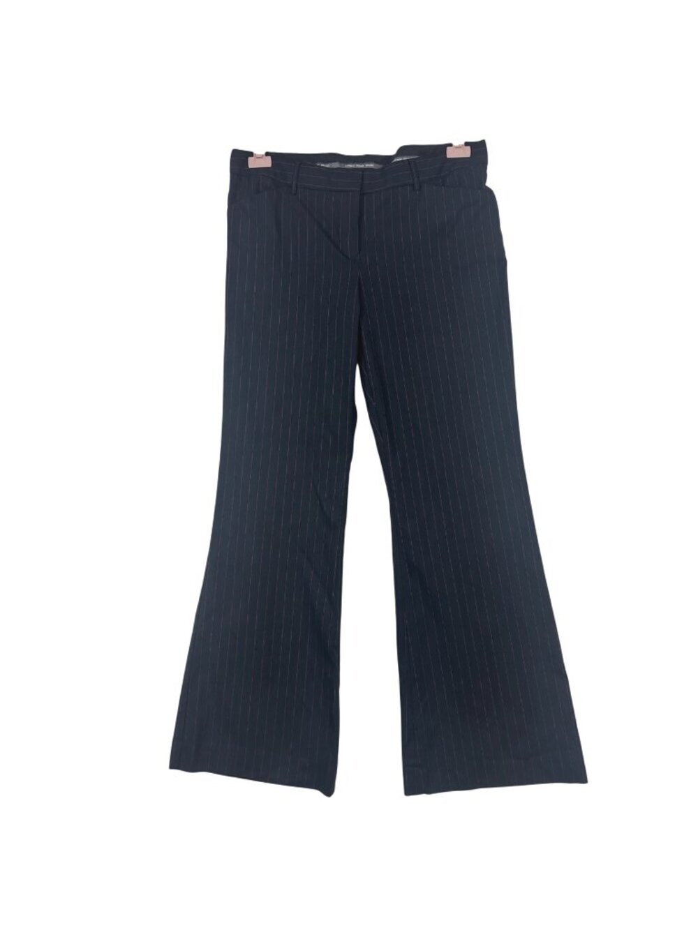 ✨3/$30 Express Design Studio 12 Editor Dress Pants Pinstripe Wide Leg Black Pink
